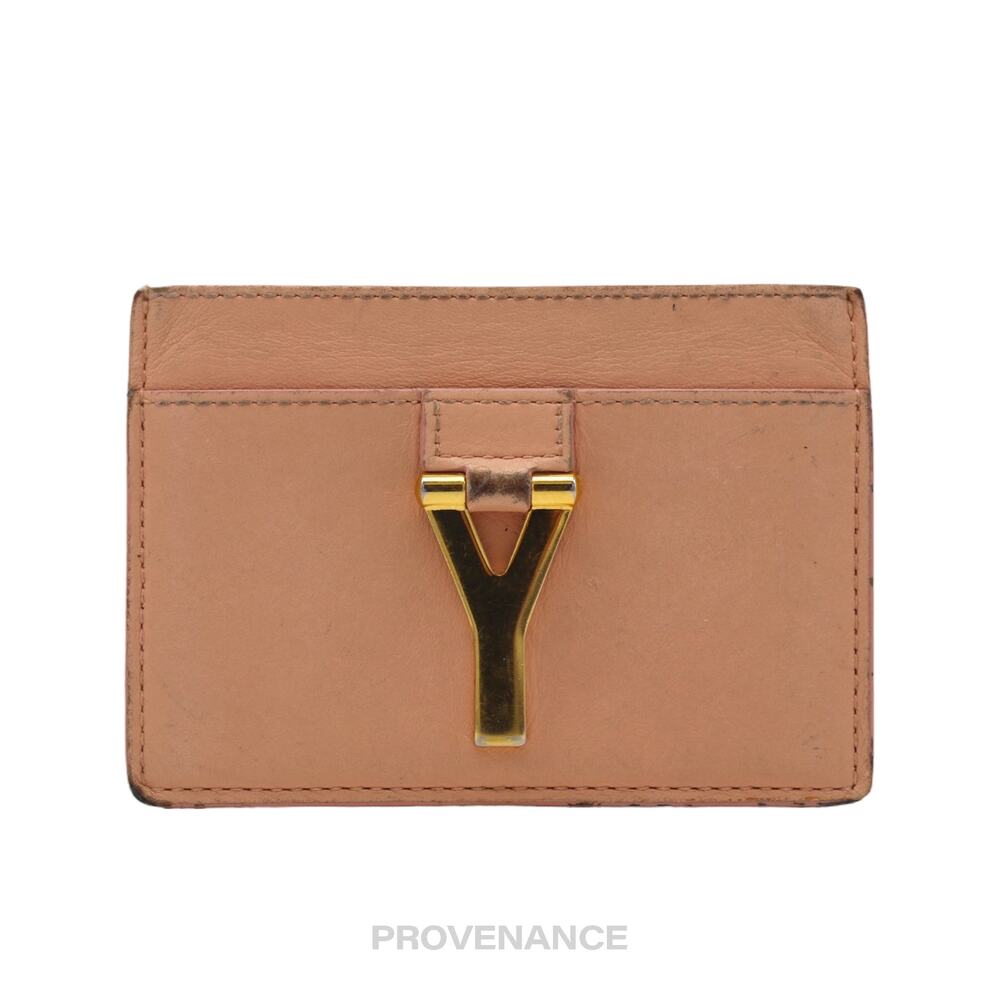 ๐ด Saint Laurent Paris SLP YSL Cardholder Wallet - Blush